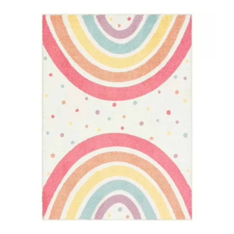 Tapis Arc-en-Ciel douillet - Aire de jeu pour enfants Tapis Tapis chambre, Tapis enfant