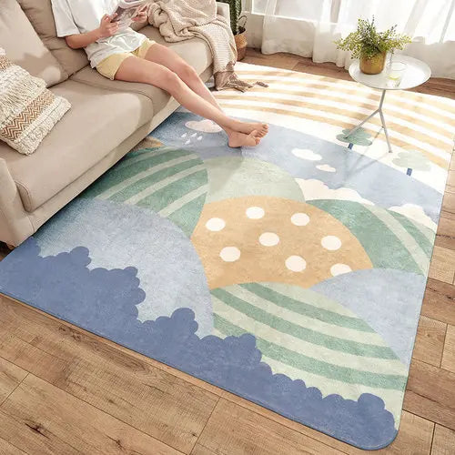 Tapis Ciel Pastel - Douceur et Sérénité Tapis chambre, Tapis adulte, Tapis chambre